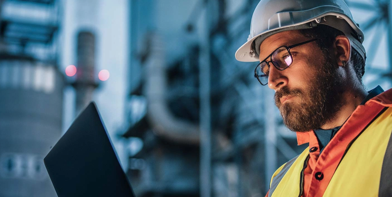 Nexcore Brasil engineer at industrial facility